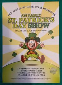 St Patrick's Day show